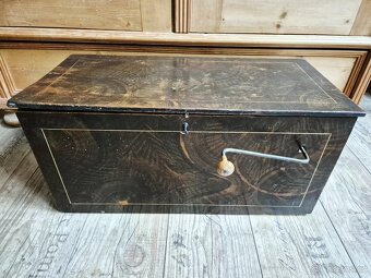 Velký starožitný žebrácký jazýčkový flašinet, 19 st. - 3