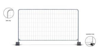 Mobilní oplocení - nové - 3