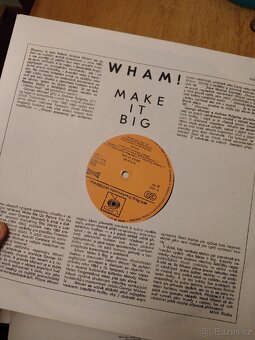 LP Wham, Make It Big, 1984, Supraphon - 3
