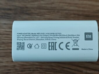 Xiaomi Mi Wireless Fast Charger 20W + adaptér. - 3