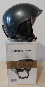 Dětská zateplená helma vel. XS/S, 49-53 cm - 3