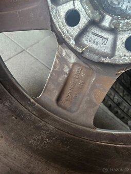 Vw Tiguan orig alu kola 16" včetně zánovní pneu - 3