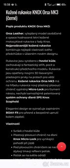 Pánské kozene rukavice KNOX - 3