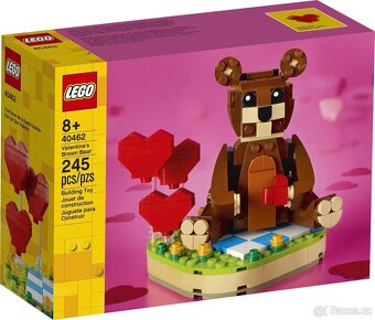 NOVÉ LEGO 40462 Valentýnský medvídek - 3