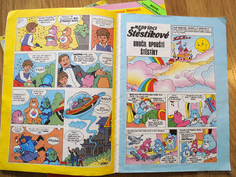 komiks Medvídci Štěstíkové 1992 komiksy retro - 3