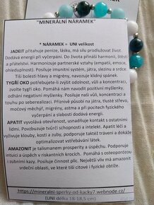 Minerální náramek "Pro radost" - 3
