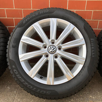 5x112 r17 et52 disky kola vw touran alu 215 55 17 volkswagen - 3