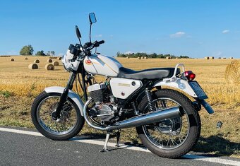Jawa 350 Californian 5, bílá perleť, český TP - 3