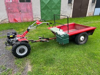 Kultivátor Hecht 7100 s vozíkem + starší model na náhr. díly - 3