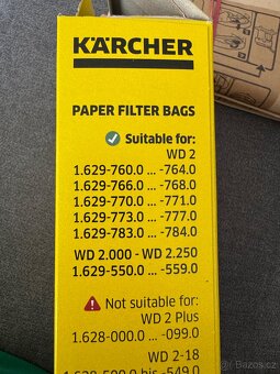 Sáčky do vysavače Karcher - 3