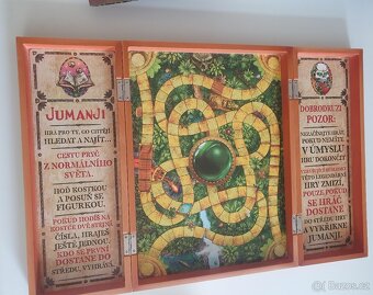 Jumanji desková hra - speciální dřevěná edice - 3