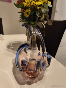 Miska NIAGARA, hutní sklo Fr.Zemek - 3