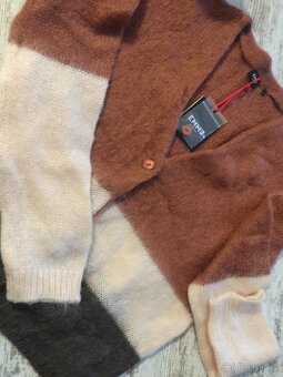 Prodám nový oversized mohérový kardigan MARELLA, ITÁLIE - 3