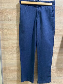 H&M klučičí oblek vel 140+ boty velikost 36 - 3