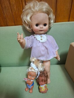 Retro gumové panenky 3ks - 3