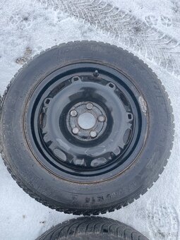 Plechové kola 5x100 r14 175/65/14 zimní - 3