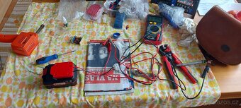 Startovací kabely+redukce pro Aku batrii Parkside 20V. - 3