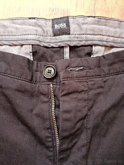 Pánské stretch kalhoty Hugo Boss velikost 52 - 3