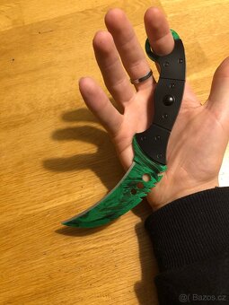 Talon knife | Green Doppler - 3