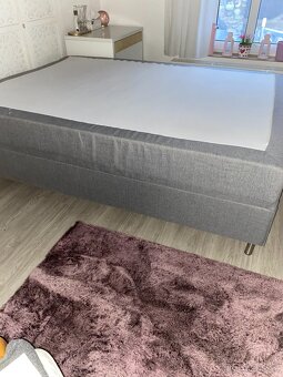 Zánovní postel 140x200 cm s úložným prostorem - 3