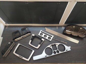 Passat R36 b6 dekor palubky set + budíky 300 kmh - 3