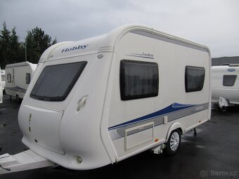 Prodám karavan Hobby 400 sf,r.v.2010 + mover + předstan. - 3