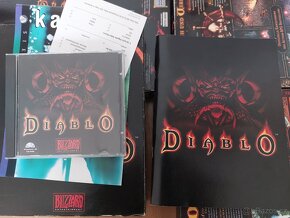 Diablo 1+datadisk / 2 + datadisk / Big Box / Rare - 3