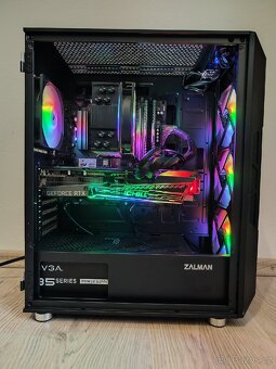 Herní PC: Ryzen 7 5800x, RTX 3070, 2Tb M.2, ZÁRUKA - 3