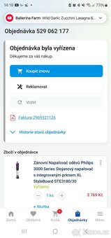 Napařovač Philips 3000 series s XL prknem - 3