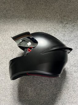 AGV K1-S vel. L - černá + stříbrné plexi – Jako nová - 3