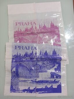 Retro igelitové tašky s potiskem - 3