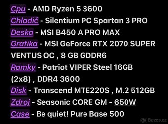 Pc sestava Ryzen + 27” Dell - 3