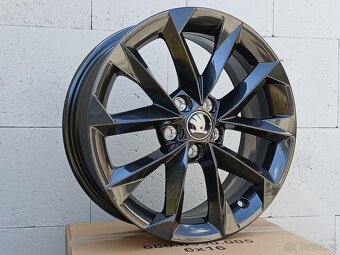 Pěkné orig alu Škoda Scala, Kamiq, Italia 6,5J 16" ET35 - 3