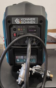 Elektrocentrála Könner & Söhnen KS 2000iG S – benzín/plyn - 3