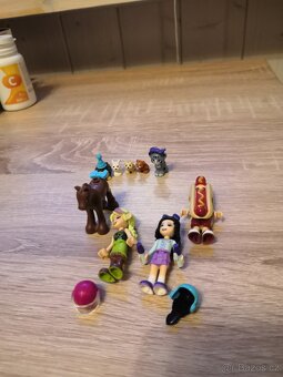 Holčičí Lego + podložka 38x38 cm, malé podložky - 3