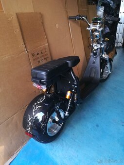 Elektrická kolobežka choper -skůtr 3000watů baterie 30ah - 3