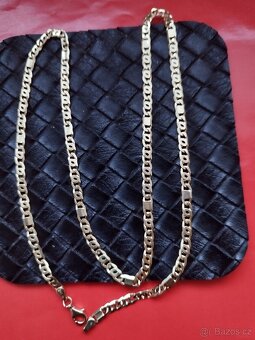 Prodám plný zlatý řetízek 14k. - 3