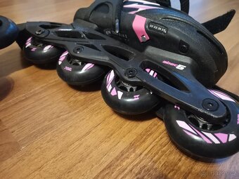 Inline dívčí brusle Zealot l, vel. 32-35 - 3