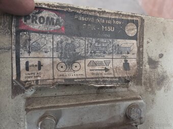 Pásová pila na kov PROMA PPK-115U - 3