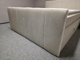 Nová boxspring postel BOXI 1 béžová 180x200 cm - 3