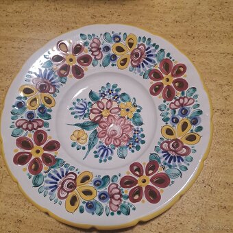 keramický talíř na zeď - 3