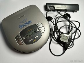 Sony Discman D-365 - super stav + ovladač a dock - 3