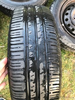 Plechove disky 4 x 14" na letních pneu Pirelli - 3