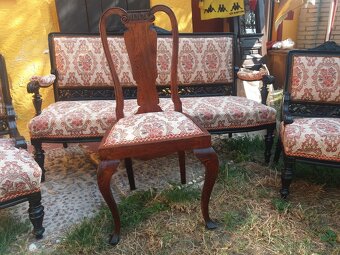 Starožitna sofa 2 křesla - 3