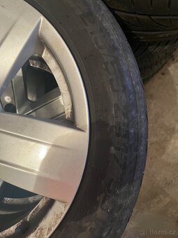 Chevrolet - Originání R17" alu kola - Letní pneu-5x115 - 3