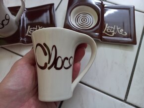 2x porcelánový hrníček s podšálkem - 3
