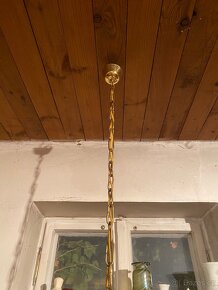 Japonská závěsná elektrická lampa - 3