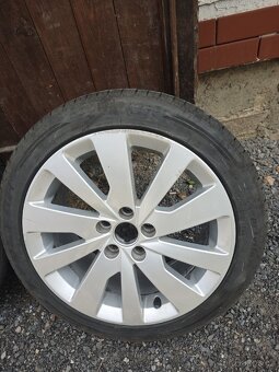 ALU kola 5x100 7J 16h2 Et46 205/45r16 - 3