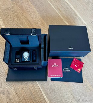 White OMEGA SPEEDMASTER 42mm ALBINO 02/2025 FULL SET NOVÉ - 3
