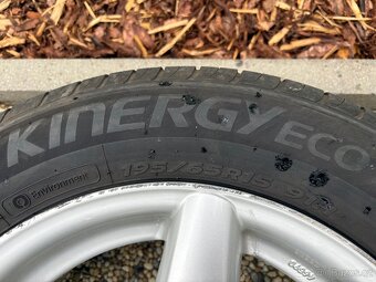 Letní originální alu kola Volkswagen s pneu 195/65 R15 - 3